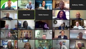 Participants of the HEALTHIER TOGETHER 2020 Summit attended via Zoom, enabling us to practice safe social distancing.